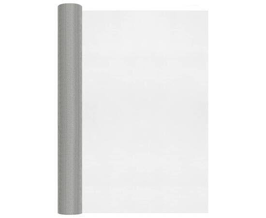 Plasă de sârmă, argintiu, 60x1000 cm, oțel inoxidabil, 4 image
