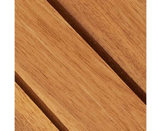 Set dale din lemn de salcâm cu model vertical 30 x 30 cm, 30 buc., 2 image