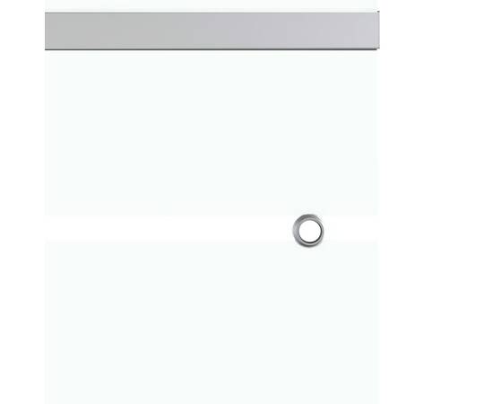 Ușă glisantă, argintiu, 76 x 205 cm, sticlă esg și aluminiu, 5 image