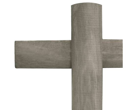 Borduri de gazon,10 buc., 4,4 m, lemn de brad, 4 image
