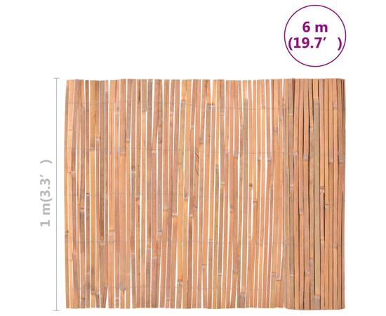 Gard din bambus, 100 x 600 cm, 7 image