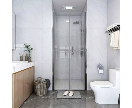 Ușă cabină de duș, transparent, 96 x 190 cm, esg
