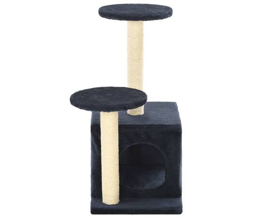 Ansamblu pisici, stâlpi din funie sisal, 60 cm, bleumarin, 5 image