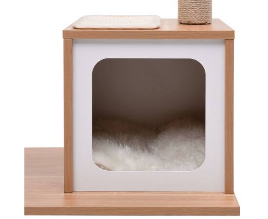 Ansamblu pentru pisici, covoraș din funie de sisal, 104 cm, 9 image