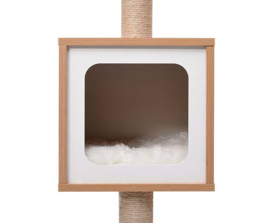 Ansamblu pentru pisici, covoraș din funie de sisal, 123 cm, 7 image