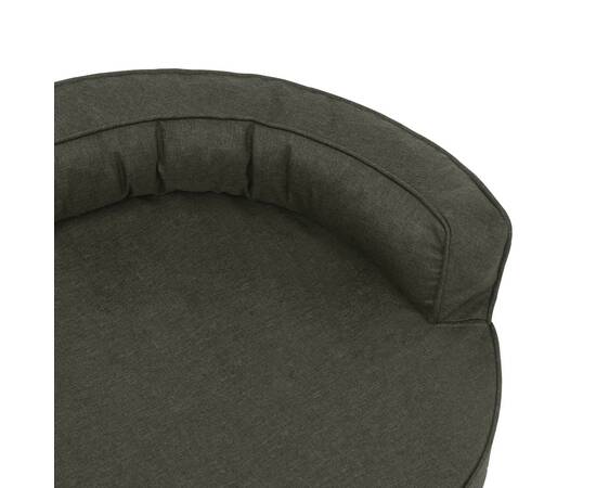 Saltea ergonomică pat de câini, gri închis, 75x53 cm, aspect in, 6 image