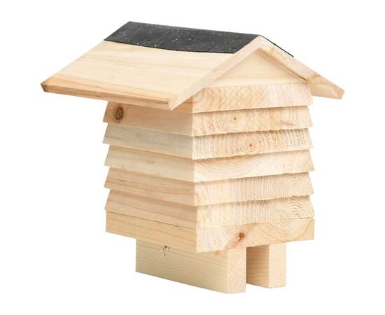 Casă de albine, 22x20x20 cm, lemn masiv de brad, 5 image