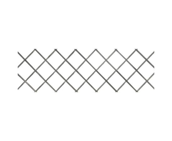 Garduri din spalier, 5 buc., gri, 180x60 cm, lemn masiv de brad, 5 image