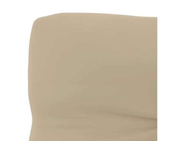 Pernă canapea din paleți, bej, 70 x 40 x 12 cm, 3 image