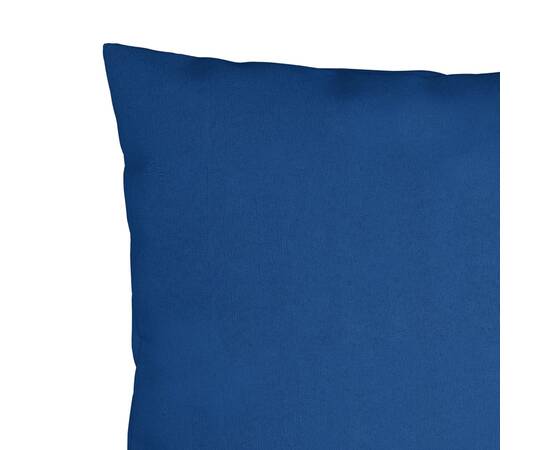 Perne decorative, 4 buc., albastru, 50x50 cm, material textil, 4 image