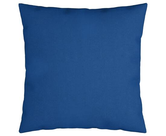 Perne decorative, 4 buc., albastru, 50x50 cm, material textil, 2 image