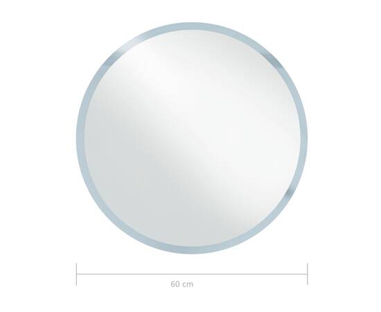 Oglindă cu led de baie, 60 cm, 8 image