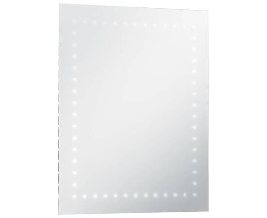 Oglindă cu led de perete de baie, 50 x 60 cm, 4 image