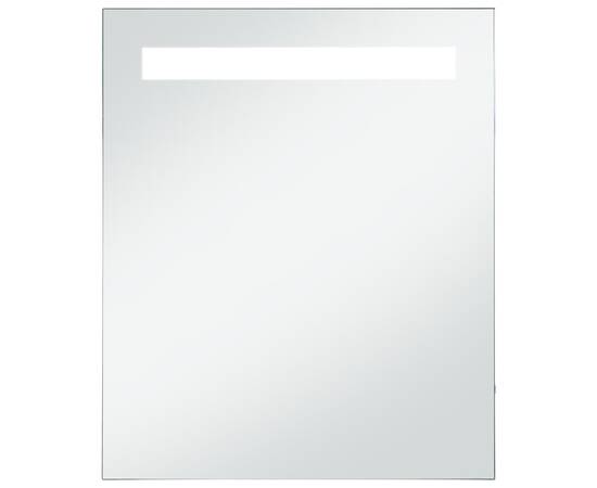 Oglindă cu led de perete de baie, 50 x 60 cm, 2 image