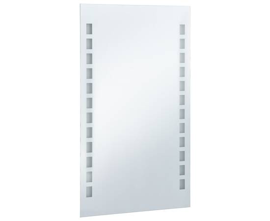 Oglindă cu led de perete de baie, 60 x 100 cm, 3 image