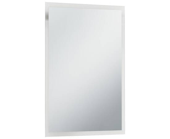 Oglindă cu led de perete de baie, 60 x 80 cm, 3 image