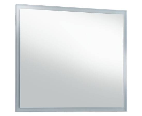 Oglindă cu led de perete pentru baie, 60 x 50 cm, 3 image