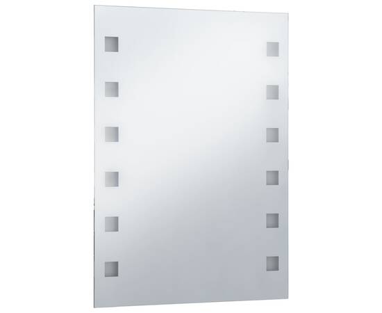 Oglindă cu led de perete pentru baie, 60 x 80 cm, 3 image