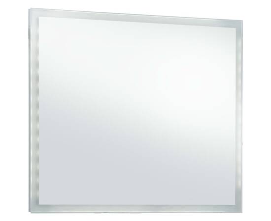 Oglindă cu led de perete pentru baie, 80 x 60 cm, 4 image