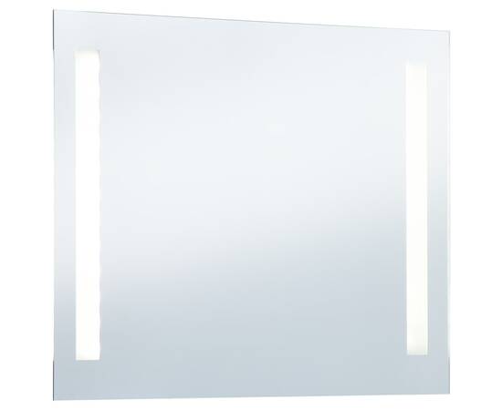 Oglindă de perete de baie cu led, 100 x 60 cm, 4 image