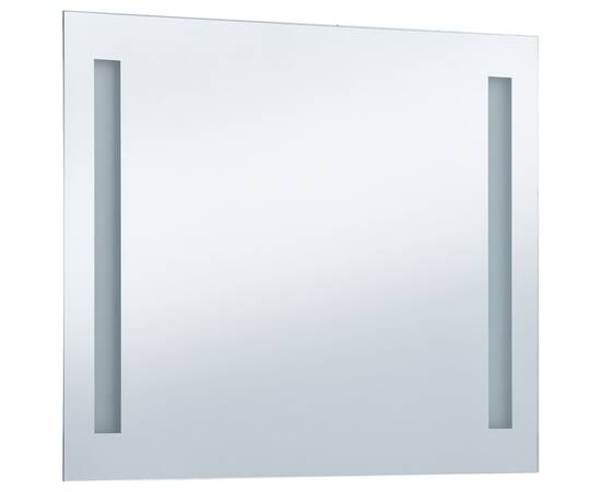 Oglindă de perete de baie cu led, 100 x 60 cm, 3 image