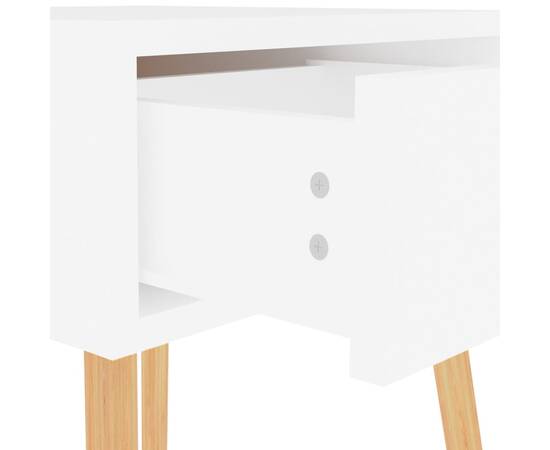 Dulapuri noptieră, 2 buc., alb, 40x40x56 cm, pal, 8 image