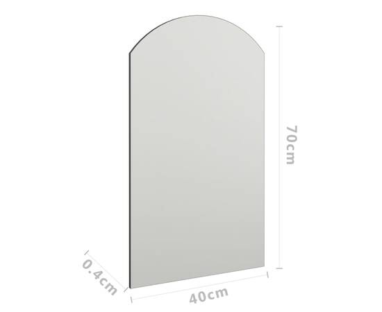 Oglindă, 70x40 cm, sticlă, 6 image