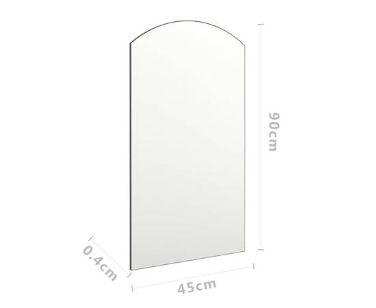 Oglindă, 90x45 cm, sticlă, 6 image