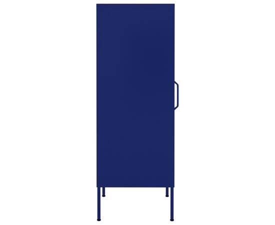 Dulap de depozitare, bleumarin, 42,5x35x101,5 cm, oțel, 5 image