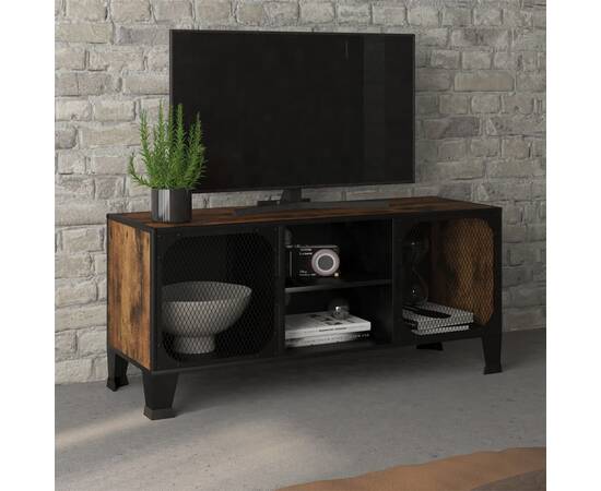 Dulap tv ,maro,105x36x47 cm,metal și mdf