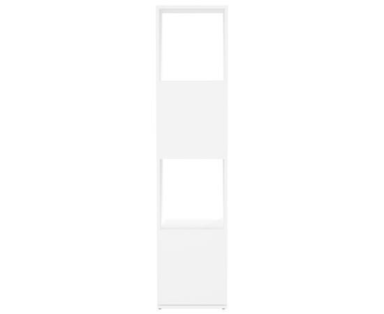 Dulap rotativ, alb, 34,5x34,5x147,5 cm, pal, 5 image