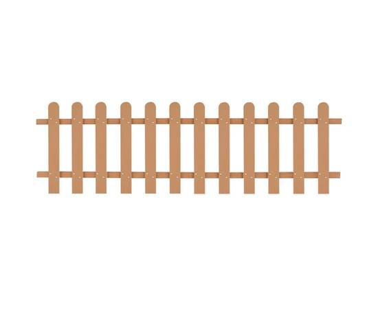 Gard din șipci, 200 x 60 cm, wpc