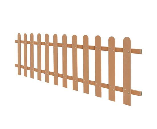 Gard din șipci, 200 x 60 cm, wpc, 2 image