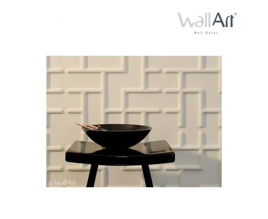 Wallart panouri de perete 3d tetris, 12 buc. ga-wa16, 8 image
