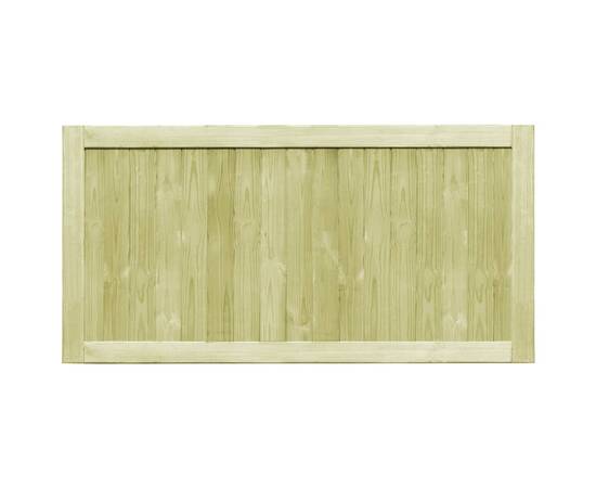 Porți de grădină, 2 buc., 300 x 75 cm, lemn de pin tratat, 4 image