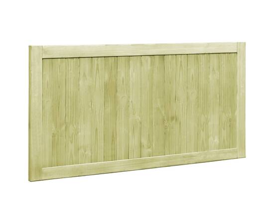 Porți de grădină, 2 buc., 300 x 75 cm, lemn de pin tratat, 5 image
