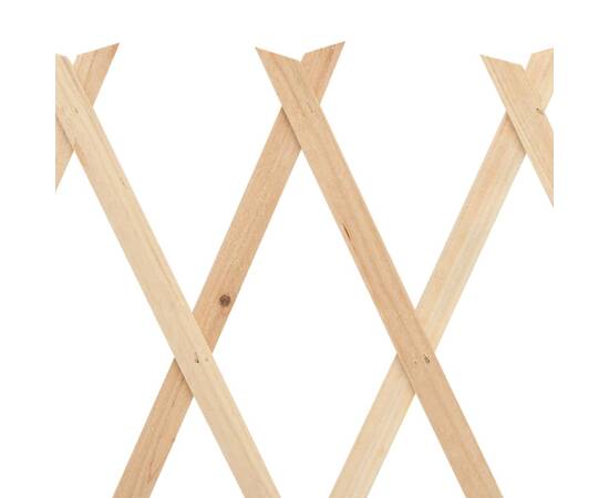 Garduri din spalier, 5 buc., 180 x 30 cm, lemn de brad, 5 image