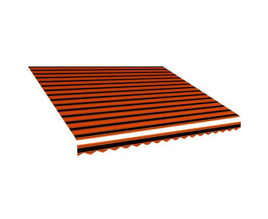 Pânză de copertină, portocaliu și maro, 400 x 300 cm