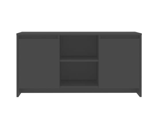 Comodă tv, negru, 102x37,5x52,5 cm, pal, 5 image