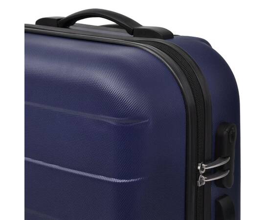 Set valize rigide albastre, 3 buc., 4 image
