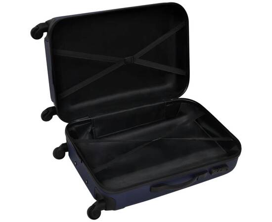 Set valize rigide albastre, 3 buc., 5 image