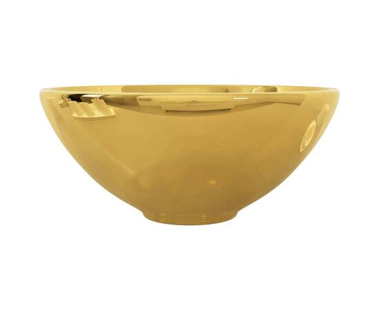Chiuvetă, auriu, 32,5 x 14 cm, ceramică, 4 image