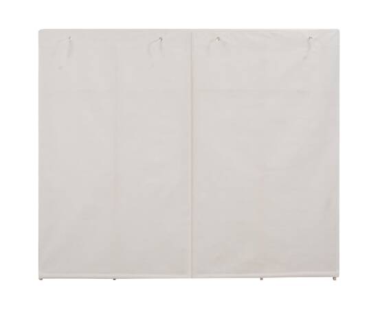 Șifonier, alb, 200 x 40 x 170 cm, material textil, 4 image