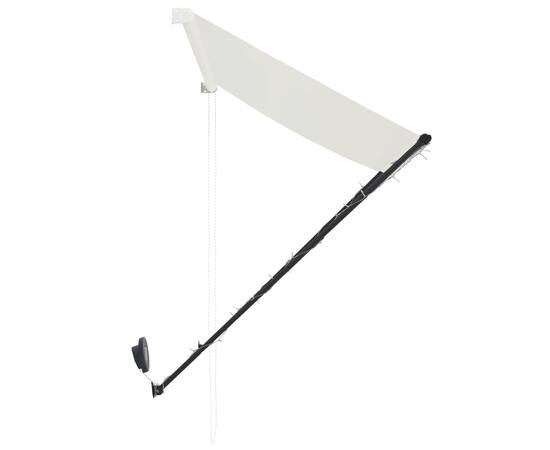 Copertină retractabilă cu led, crem, 400 x 150 cm, 7 image