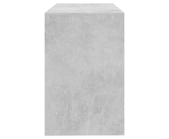 Birou, gri beton, 101 x 50 x 76,5 cm, pal, 6 image