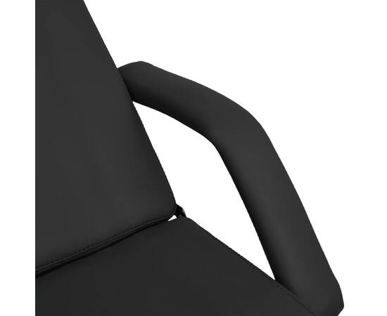 Masă de masaj, negru, 180x62x(87-112) cm, 6 image