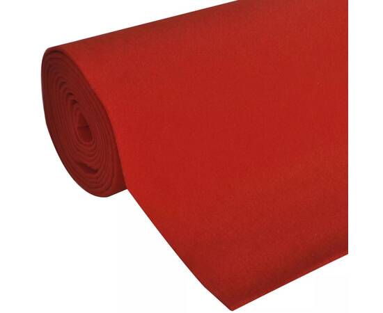 Covor roșu 1 x 10 m foarte greu 400g/m², 2 image