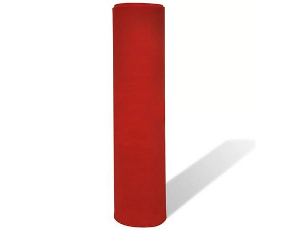 Covor roșu 1 x 5 m foarte greu 400g/m², 4 image