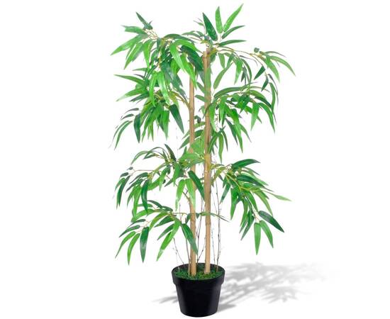 Plantă artificială de bambus "twiggy" cu ghiveci 90 cm