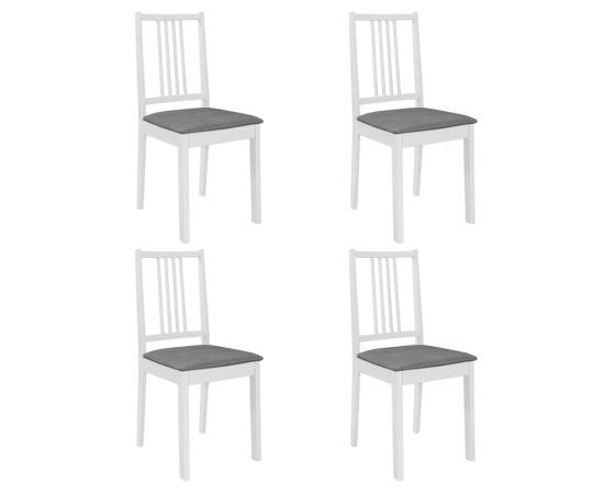 Set mobilier de bucătărie, 5 piese, alb, mdf, 5 image